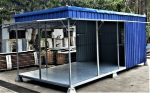 Toilet Portable Cabin | Economy – PPGI Flat Sheet & Steel Frame Finished