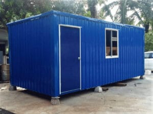 Light Duty Portable Cabin | Economy - PPGI Deck & Steel Frame Finished (NO Window & NO Electrical)