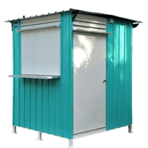 Kiosk Portable Cabin | Economy – PPGI Deck & Steel Frame Finished