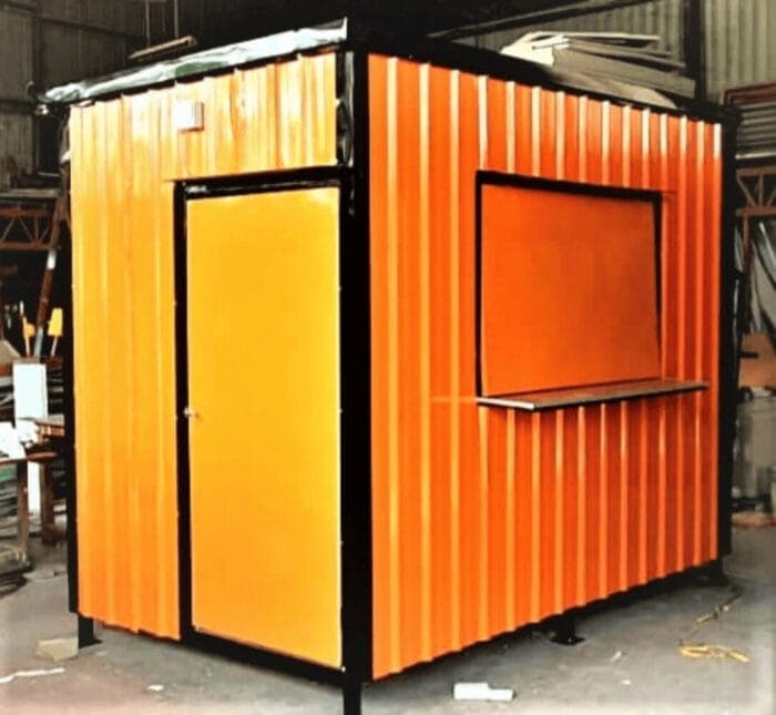 Kiosk Portable Cabin | Economy – PPGI Deck & Steel Frame Finished