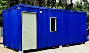 Light Duty Portable Cabin | Economy - PPGI Deck & Steel Frame Finished (Window & Electrical included)