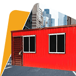 Standard Cabin House | 2 Rooms with Centre Partition (10 x 20 x 8 Ft)