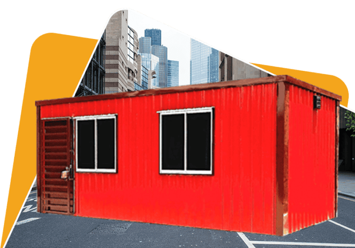 Standard Cabin House | 2 Rooms with Centre Partition (10 x 20 x 8 Ft)