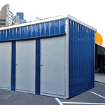 Light Duty Portable Cabin | Economy - PPGI Deck & Steel Frame Finished (NO Window & NO Electrical)