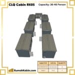 Centralized Labour Quarters (CLQ Cabin) | RK05 Capacity: 36-48 Person